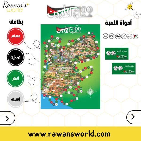 100 خطوة في الاردن - جديد